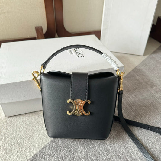 Celine Black Tote Look Bag – Bold and Functional