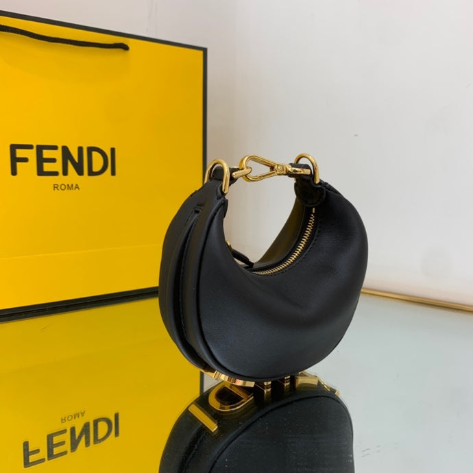 Fendi Bottom Letter Detail Bag – Unique Design with Statement Appeal