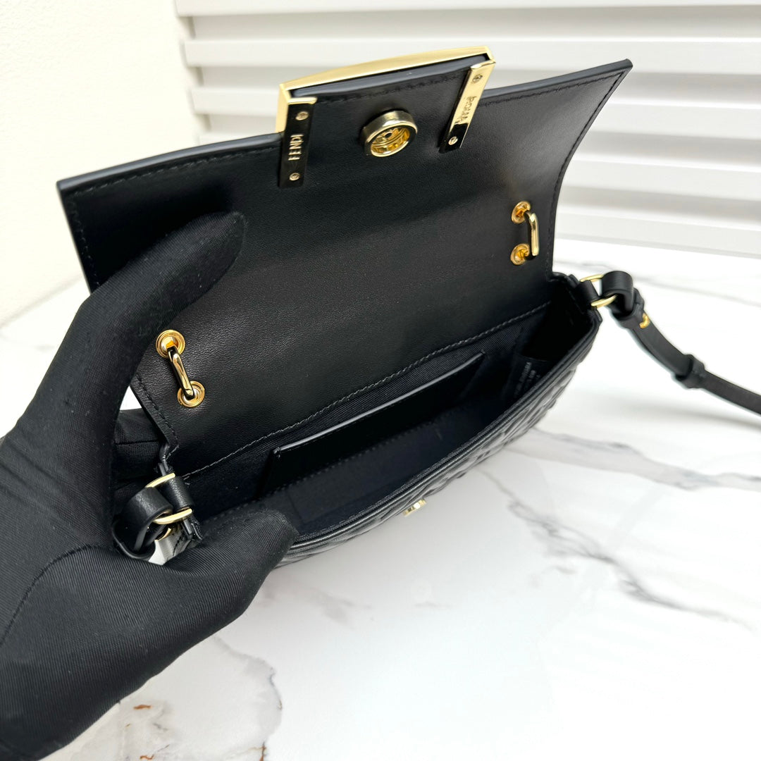 Fendi Black Small Handbag – Classic Luxury in a Petite Form