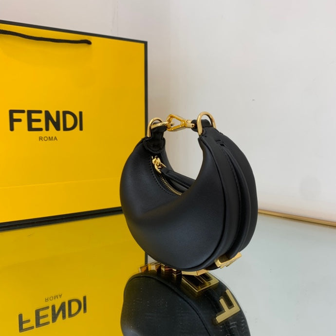 Fendi Bottom Letter Detail Bag – Unique Design with Statement Appeal