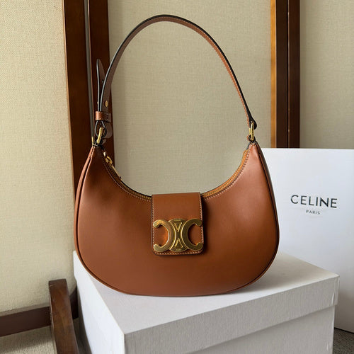 Celine Beige Shoulder Bag – Timeless and Versatile