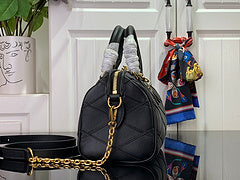LV Black Speedy Bag – Classic Style Meets Modern Versatility
